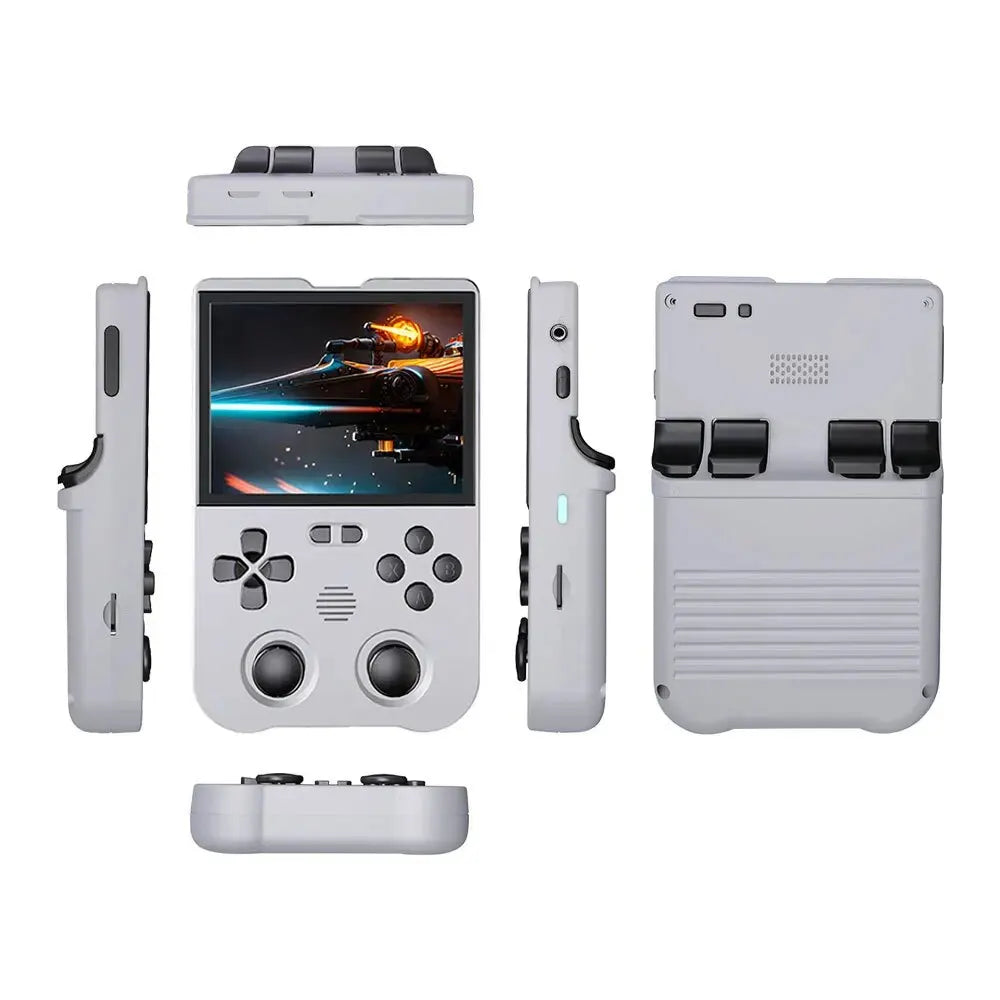 XU10 Handheld Game Console 3.5" IPS Screen 3000Mah Battery Linux System Built-In Retro Games Portable Video Game Console