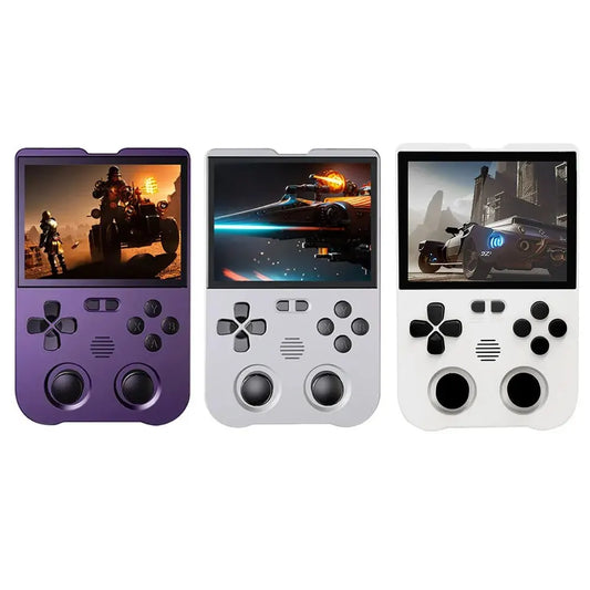 XU10 Handheld Game Console 3.5" IPS Screen 3000Mah Battery Linux System Built-In Retro Games Portable Video Game Console